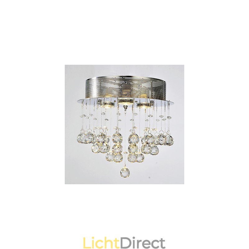 Traditionele klassieke kristalchroom metalen inbouw