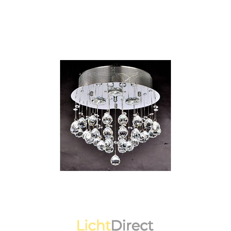 Traditionele klassieke kristalchroom metalen inbouw