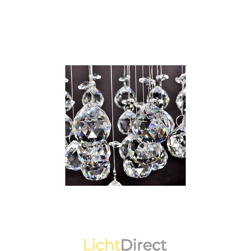 Traditionele klassieke kristalchroom metalen inbouw