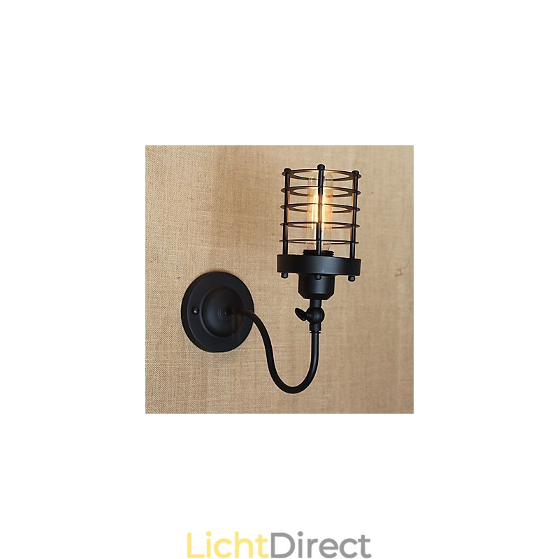 Vintage Land Schilderij Kenmerk voor Mini Stijl Sfeervolle Licht Wandlampen Wandlamp