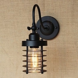 Vintage Land Schilderij Kenmerk voor Mini Stijl Sfeervolle Licht Wandlampen Wandlamp