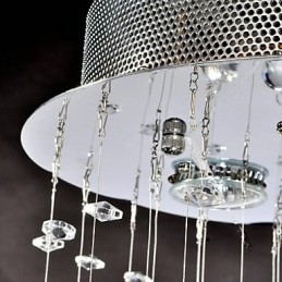 Traditionele klassieke kristalchroom metalen inbouw