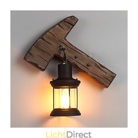 Enkele kop industriële vintage retro houten metalen schilderij kleur wandlamp voor de thuishotel gang decoreren wandlamp Enkele kop industriële vintage retro houten metalen schilderij kleur wandlamp voor de thuishotel gang decoreren wandlamp