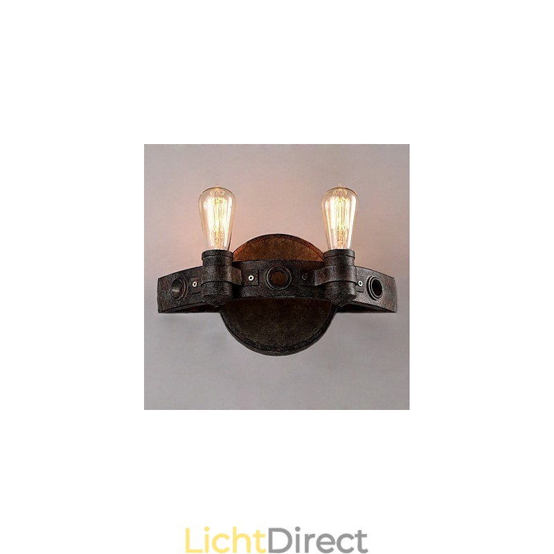 Loft Stijl Vintage Industriële Creatieve Persoonlijkheid Metalen Wandlamp voor de Koffiekamer Bar Foyer Decoreer Wandverlichting