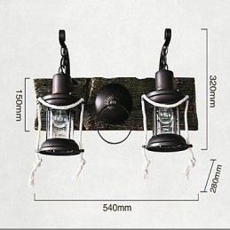 Vintage Andere Functie Downlight Wandlampen Wandlamp