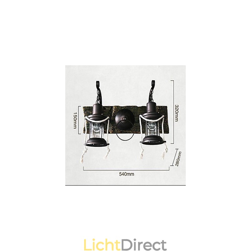 Vintage Andere Functie Downlight Wandlampen Wandlamp
