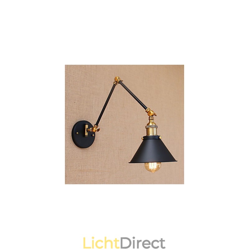 Vintage Country Electroplated Feature voor Mini Stijl Swing Arm Oogbescherming Downlight Swing Arm Lights