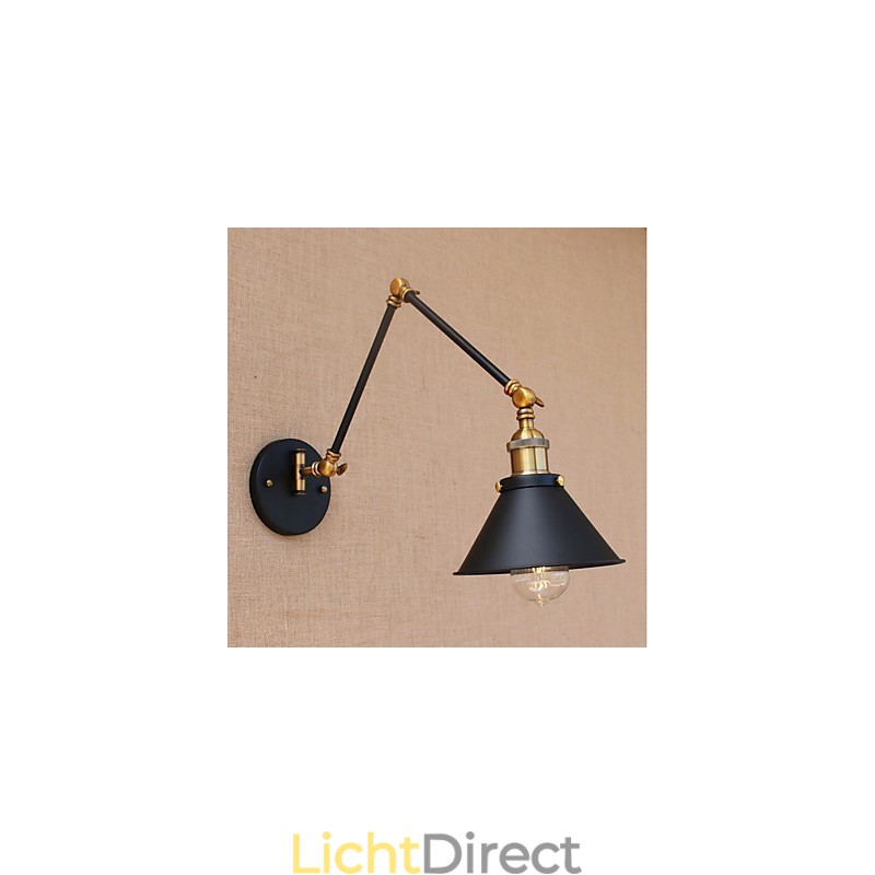 Vintage Country Electroplated Feature voor Mini Stijl Swing Arm Oogbescherming Downlight Swing Arm Lights