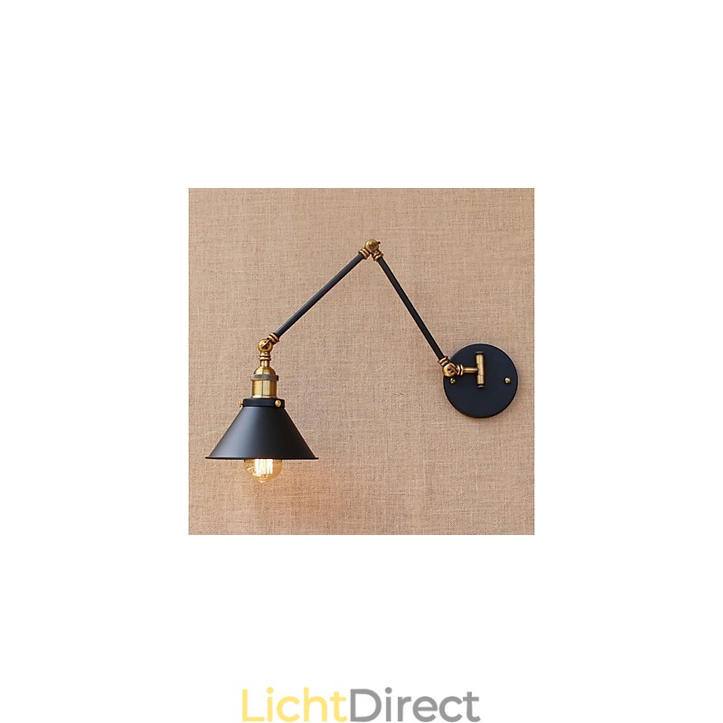 Vintage Country Electroplated Feature voor Mini Stijl Swing Arm Oogbescherming Downlight Swing Arm Lights