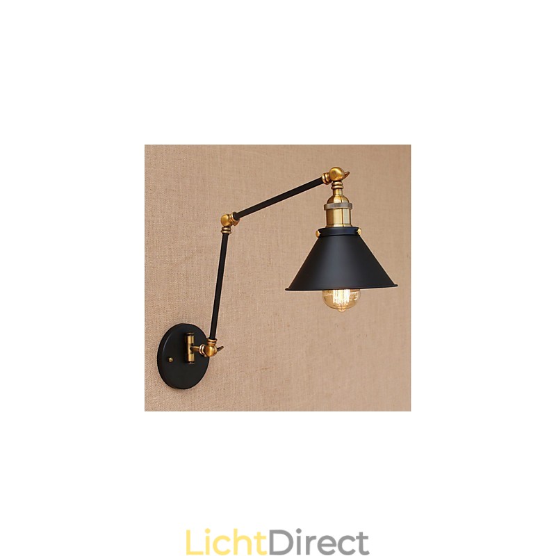 Vintage Country Electroplated Feature voor Mini Stijl Swing Arm Oogbescherming Downlight Swing Arm Lights
