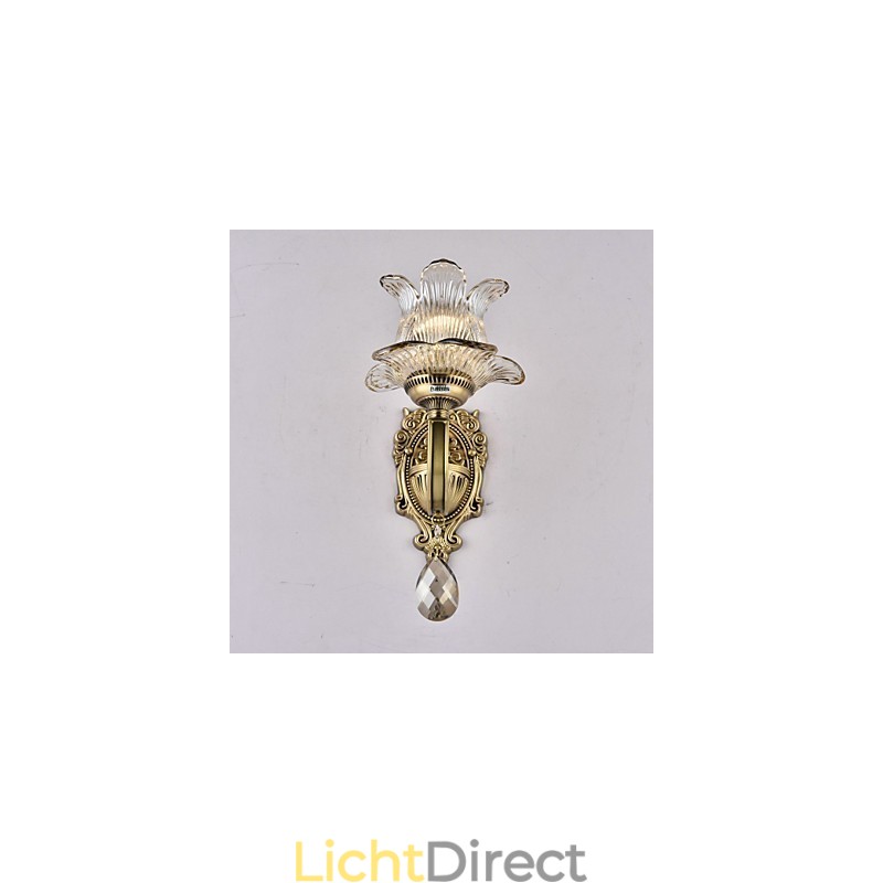 Rustieke Lodge Messing Kenmerk voor Mini Stijl Uplight Wandlampen Wandlamp