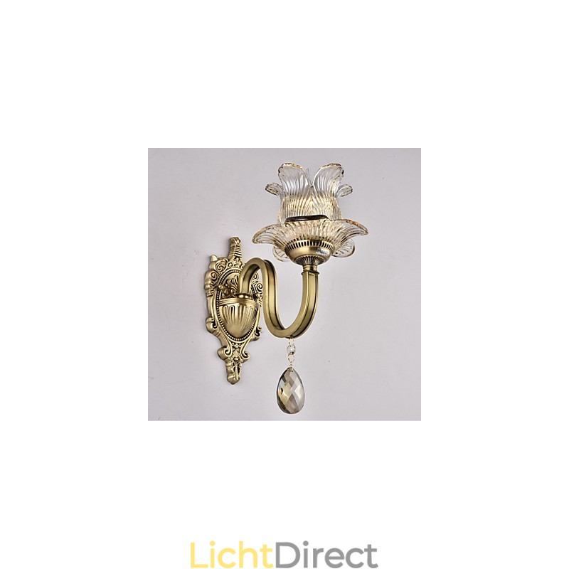 Rustieke Lodge Messing Kenmerk voor Mini Stijl Uplight Wandlampen Wandlamp