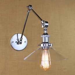Vintage Country Retro Electroplate-functie voor Mini Style Swing Arm Ambient Light Swing