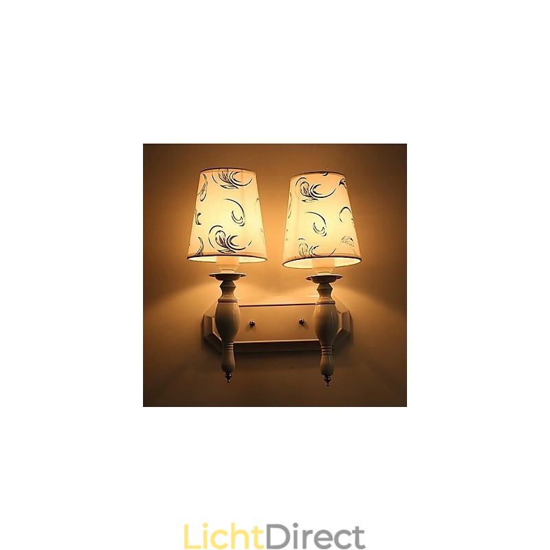 Moderne eigentijdse gegalvaniseerde kenmerkende uplight wandlampen wandlamp