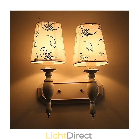 Moderne eigentijdse gegalvaniseerde kenmerkende uplight wandlampen wandlamp