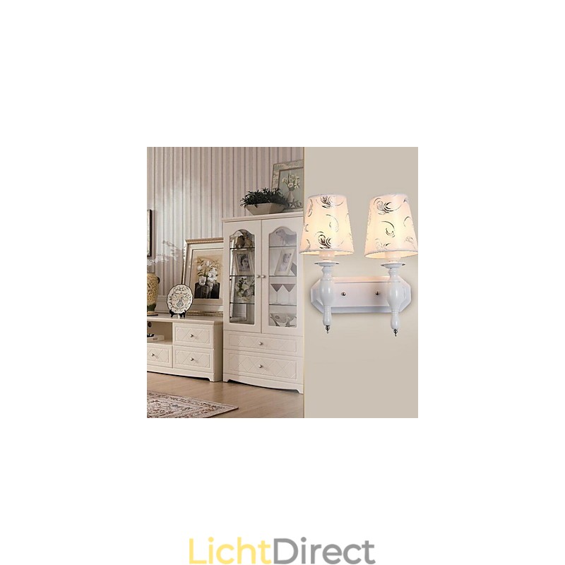 Moderne eigentijdse gegalvaniseerde kenmerkende uplight wandlampen wandlamp