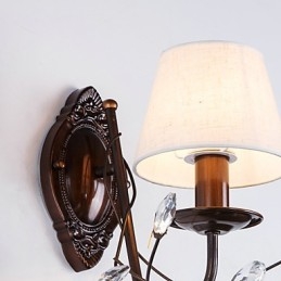 Rustieke Lodge Country Electroplated Feature voor Mini Stijl Sfeerverlichting Wandlampen Wandlamp