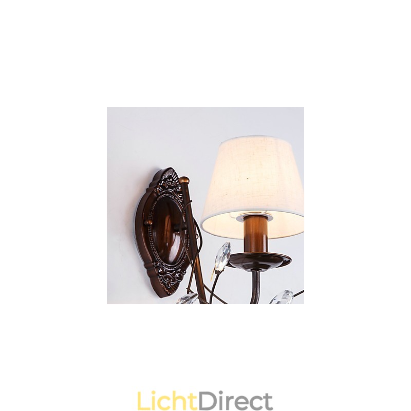 Rustieke Lodge Country Electroplated Feature voor Mini Stijl Sfeerverlichting Wandlampen Wandlamp