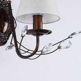Rustieke Lodge Country Electroplated Feature voor Mini Stijl Sfeerverlichting Wandlampen Wandlamp