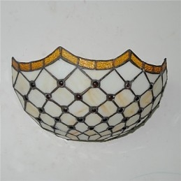 Retro Landelijke Wandlampen Glazen Kap Woonkamer Slaapkamer Restaurant Café Bar Wandlampen