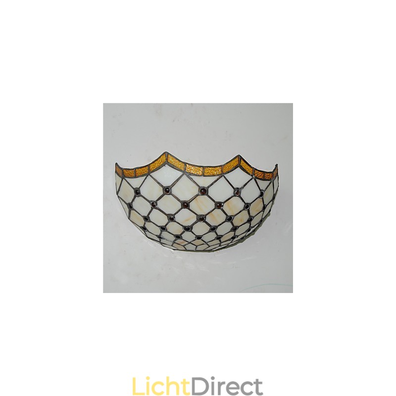 Retro Landelijke Wandlampen Glazen Kap Woonkamer Slaapkamer Restaurant Café Bar Wandlampen