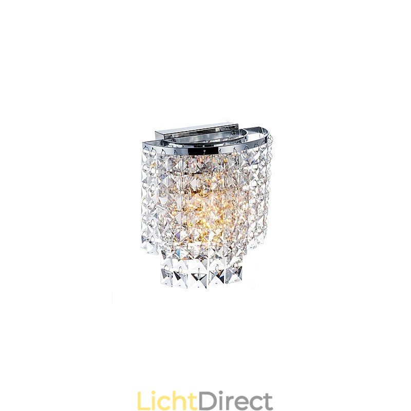 Moderne eigentijdse gegalvaniseerde functie voor kristallen downlight wandlampen wandlamp