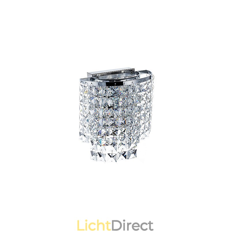 Moderne eigentijdse gegalvaniseerde functie voor kristallen downlight wandlampen wandlamp