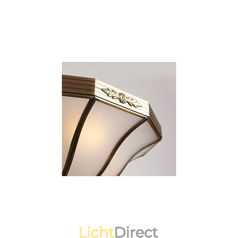 Moderne, eigentijdse decoratieve design koperen plafondlampfamilie