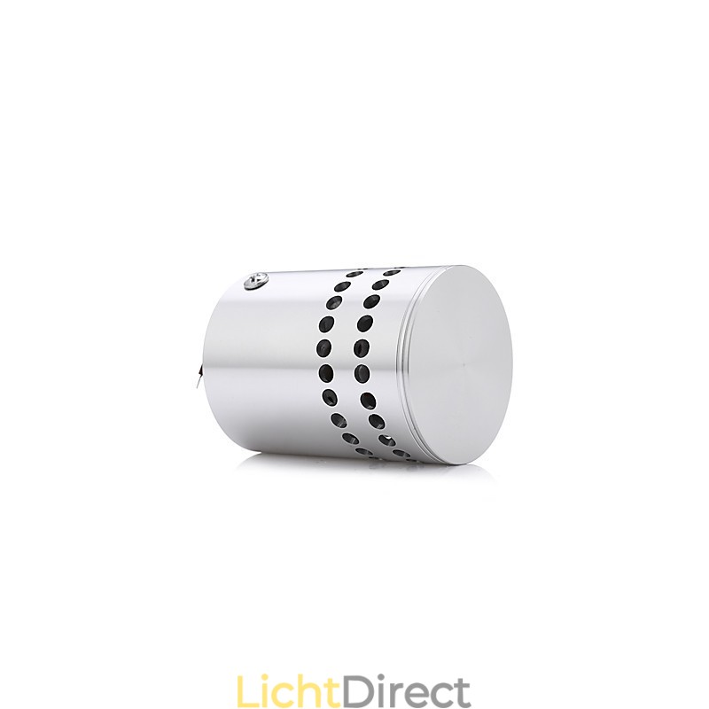 Moderne eigentijdse gegalvaniseerde functie voor omgevingslicht. Inbouw wandlamp.