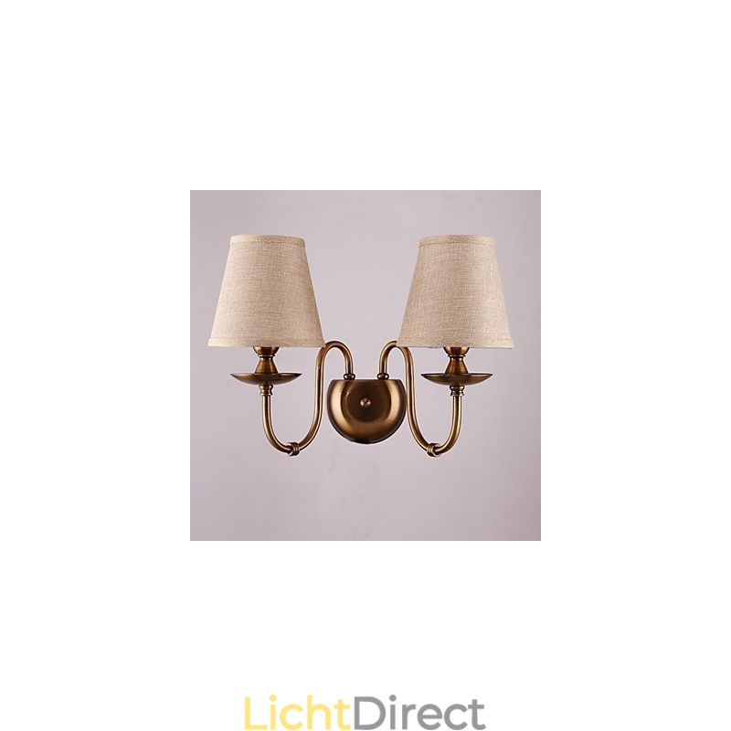 Traditionele klassieke gegalvaniseerde functie voor oogbescherming Downlight wandlampen wandlamp