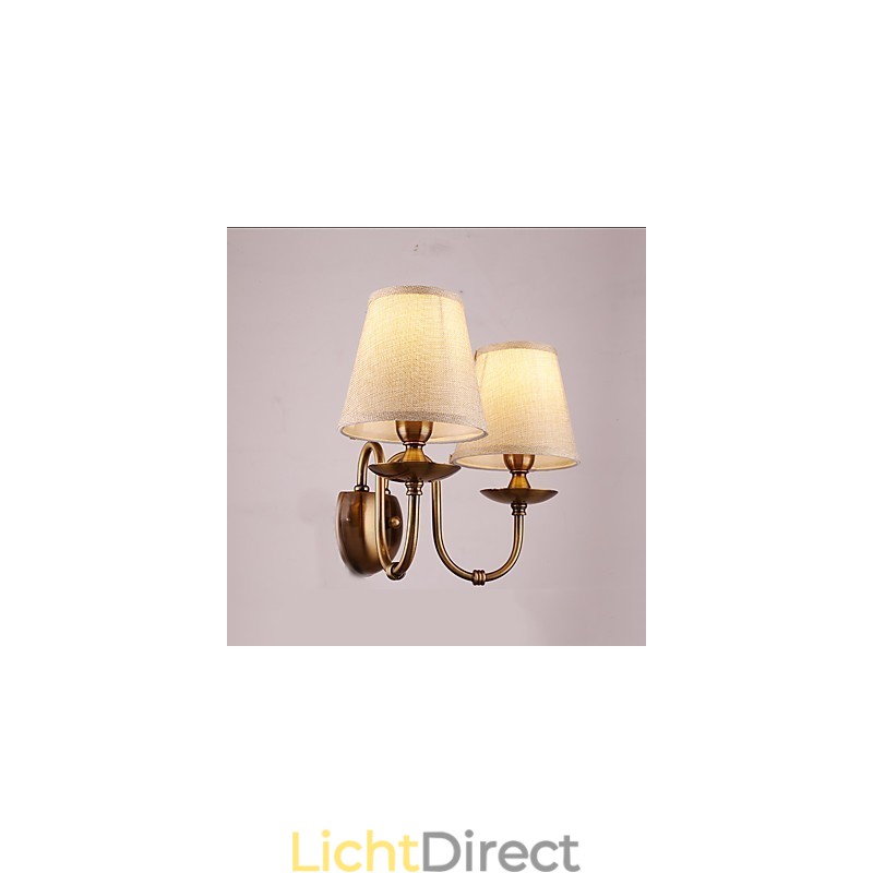 Traditionele klassieke gegalvaniseerde functie voor oogbescherming Downlight wandlampen wandlamp