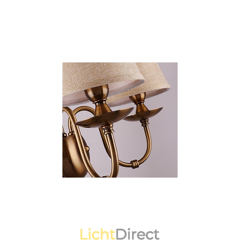 Traditionele klassieke gegalvaniseerde functie voor oogbescherming Downlight wandlampen wandlamp