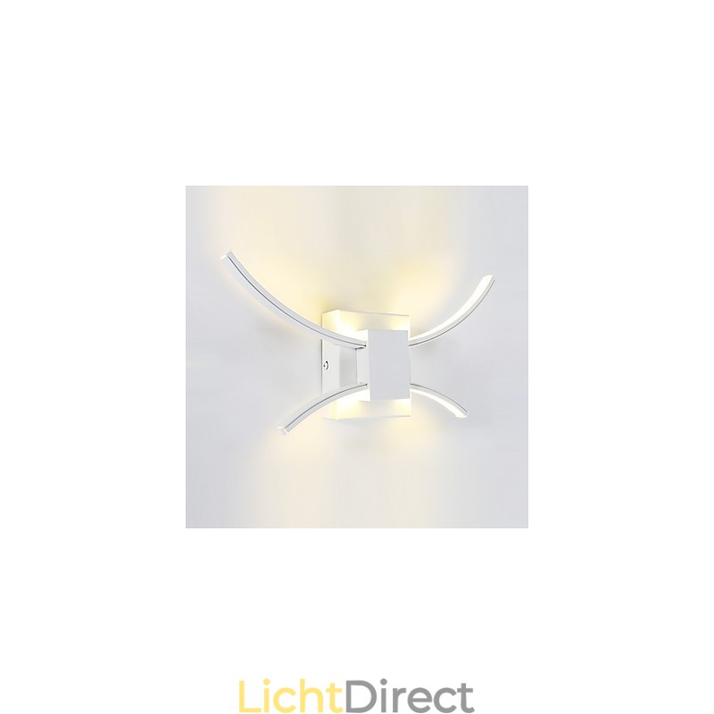 Geïntegreerde moderne eigentijdse geanodiseerde functie voor oogbescherming Uplight wandlampen wandlamp