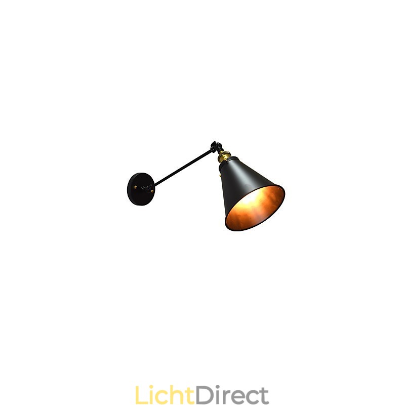 Buzz Paint Single Wall Iron Wandlamp Dumb Black Lightsaber Lamp Aan De Muur