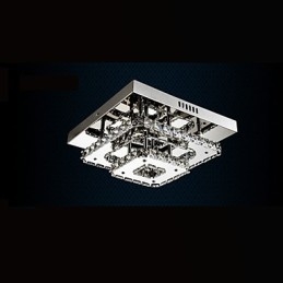 Kristallen plafondlampen inbouw helder of amberkleurig K9 voor binnen CE