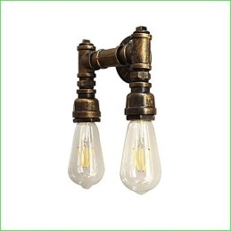 Rustieke Lodge Traditionele Klassieke Antieke Messing Kenmerk voor Sfeerverlichting Wandlampen Wandlamp