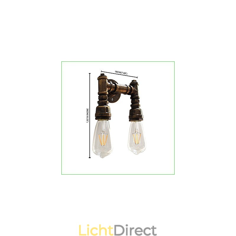 Rustieke Lodge Traditionele Klassieke Antieke Messing Kenmerk voor Sfeerverlichting Wandlampen Wandlamp