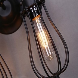 Traditionele klassieke rustieke lodge landelijke schilderfunctie voor swingarm sfeerverlichting wandlampen wandlamp
