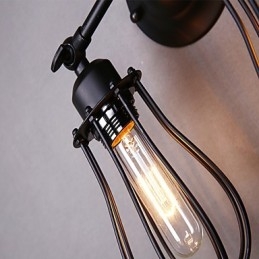Traditionele klassieke rustieke lodge landelijke schilderfunctie voor swingarm sfeerverlichting wandlampen wandlamp