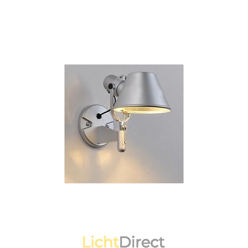 Moderne eigentijdse zilveren functie voor oogbescherming, sfeerverlichting, wandlampen, wandlamp