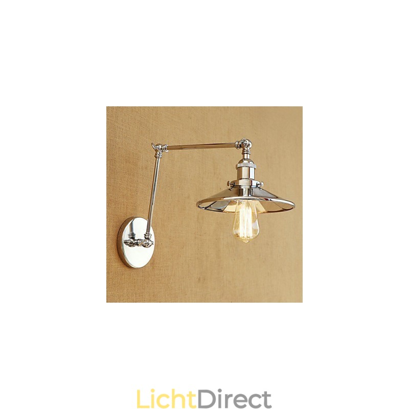 Rustieke Lodge Country Retro Gegalvaniseerde Functie voor Mini Stijl Swing Arm Sfeerverlichting