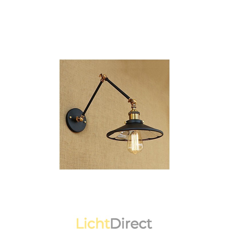 Rustieke Lodge Country Retro Gegalvaniseerde Functie voor Mini Stijl Swing Arm Sfeerverlichting