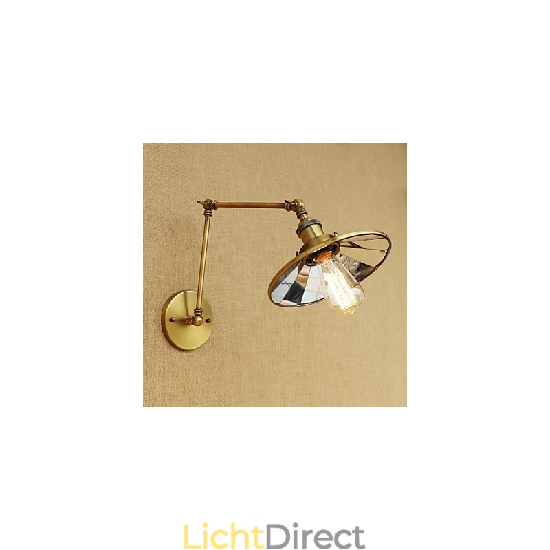 Rustieke Lodge Country Retro Gegalvaniseerde Functie voor Mini Stijl Swing Arm Sfeerverlichting