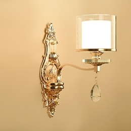 Moderne eigentijdse gegalvaniseerde functie voor oogbescherming, sfeerverlichting, wandlampen, wandlamp