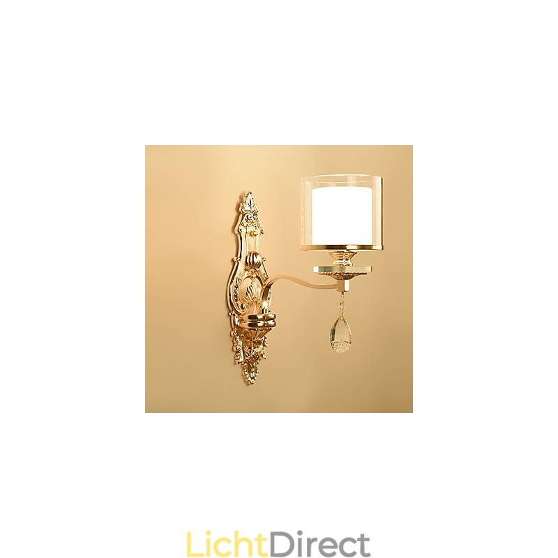 Moderne eigentijdse gegalvaniseerde functie voor oogbescherming, sfeerverlichting, wandlampen, wandlamp