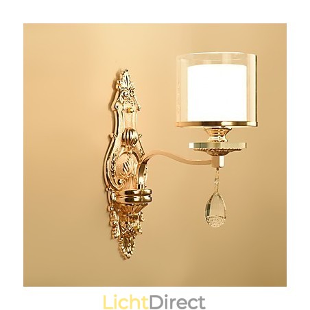 Moderne eigentijdse gegalvaniseerde functie voor oogbescherming, sfeerverlichting, wandlampen, wandlamp