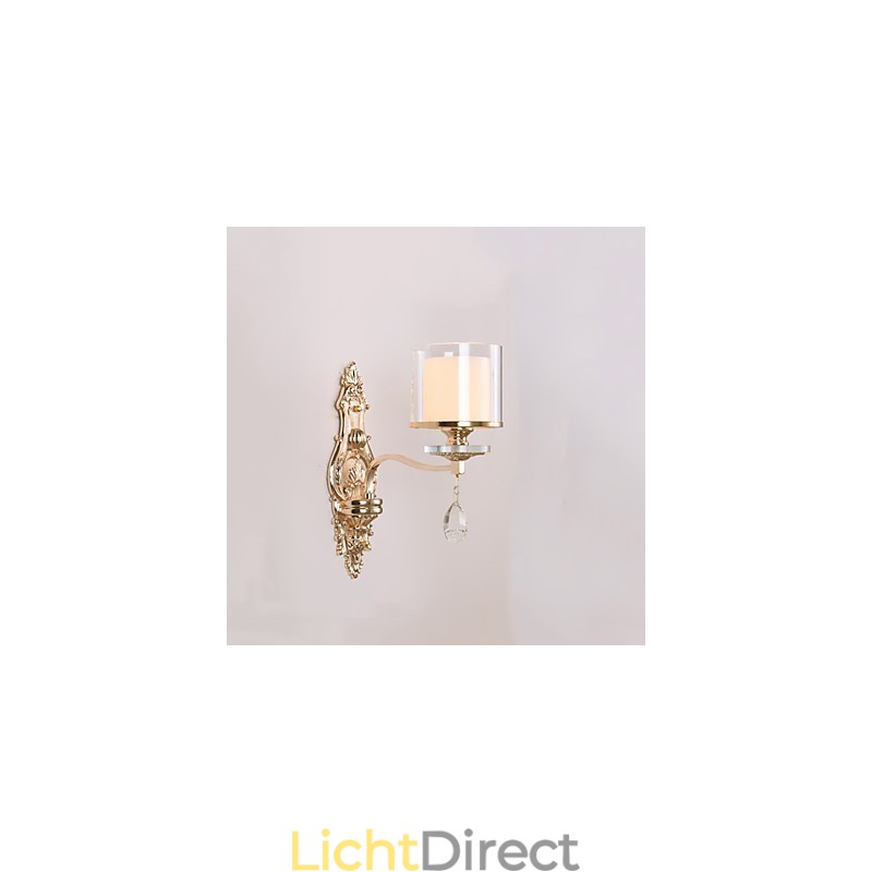 Moderne eigentijdse gegalvaniseerde functie voor oogbescherming, sfeerverlichting, wandlampen, wandlamp