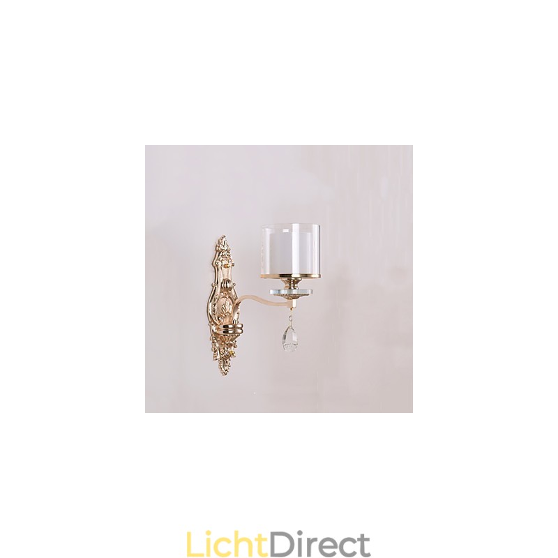 Moderne eigentijdse gegalvaniseerde functie voor oogbescherming, sfeerverlichting, wandlampen, wandlamp