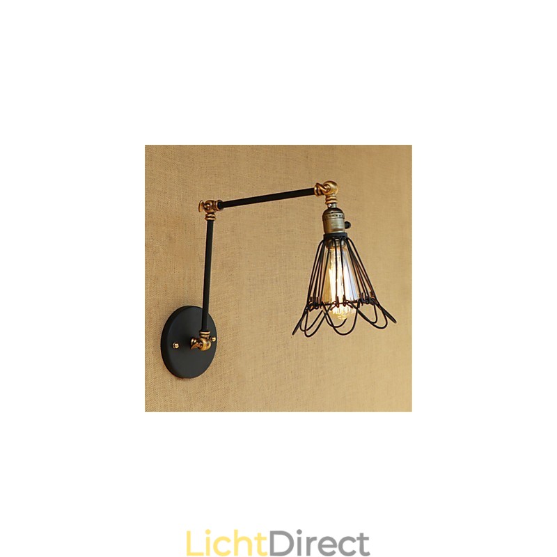 Rustieke Lodge Country Retro Schilderij Kenmerk voor Mini Stijl Swing Arm Sfeerlicht Swing