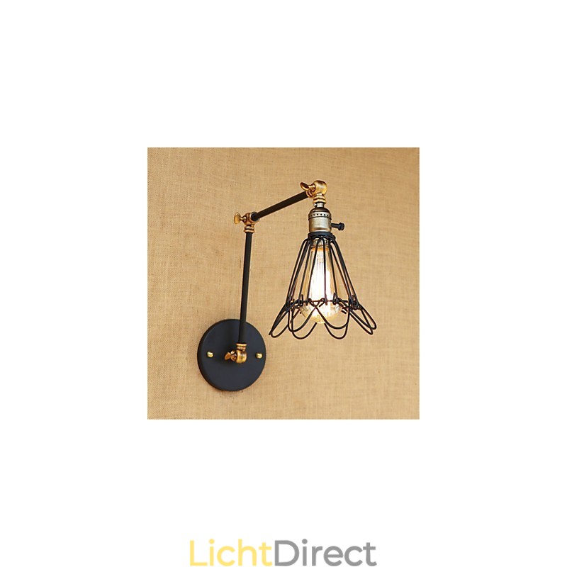 Rustieke Lodge Country Retro Schilderij Kenmerk voor Mini Stijl Swing Arm Sfeerlicht Swing